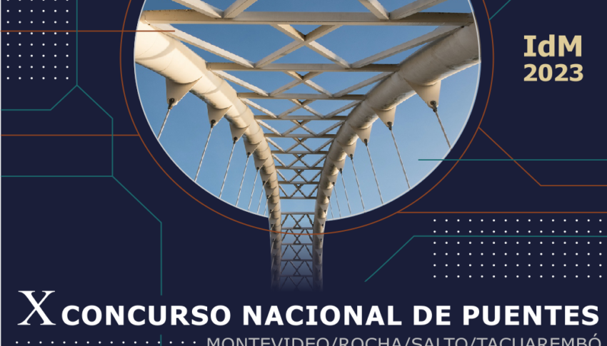 Se viene el X Concurso Nacional de Puentes el próximo 6 de octubre, inscripciones para participar hasta el 22 de setiembre ¡sumate!