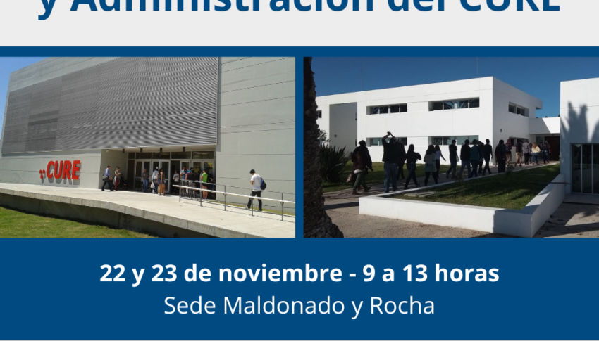 2ª Jornada de Economía y Administración del CURE