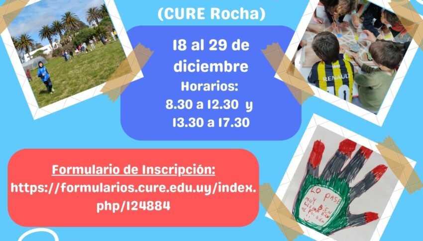 Inscripciones abiertas al Espacio de Cuidados en Rocha para diciembre 2023