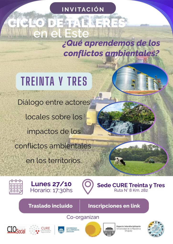 Ciclo de Talleres en el Este - TREINTA Y TRES